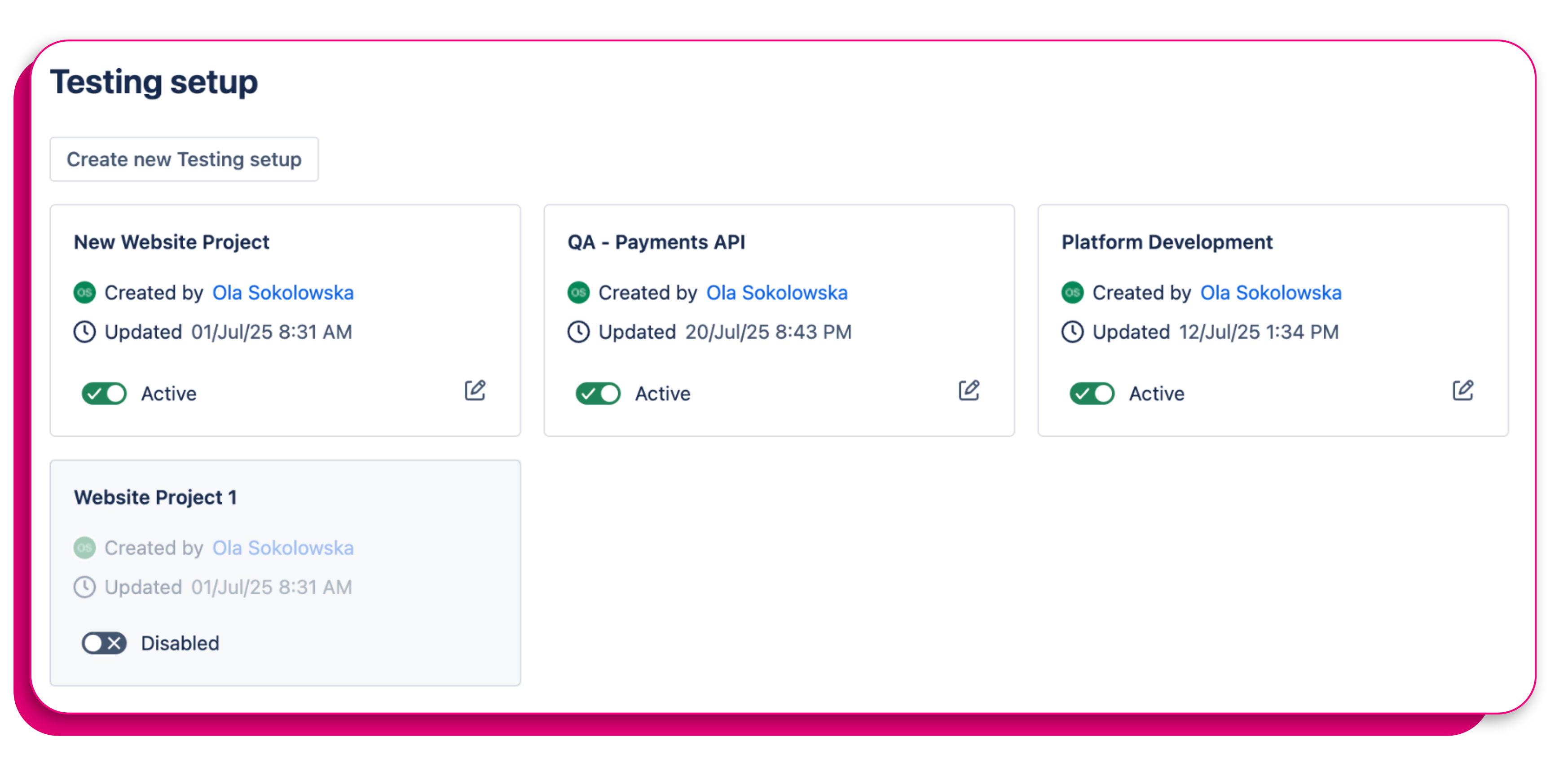 How to organize tests in Jira with ATM app